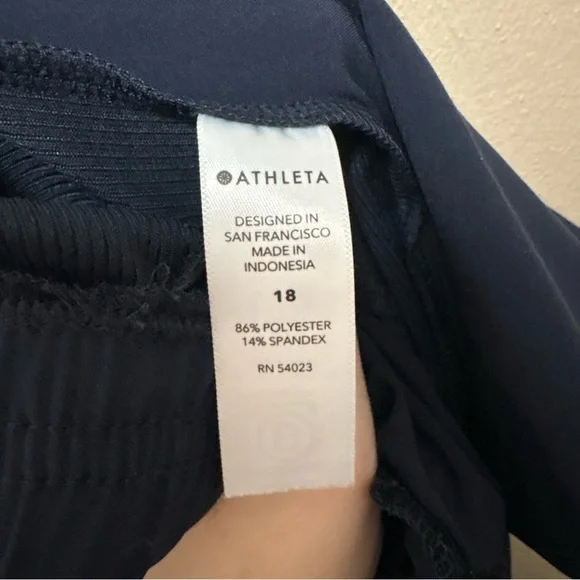 Athleta Brooklyn Jogger Navy Blue Size 18 - Picture 12 of 12